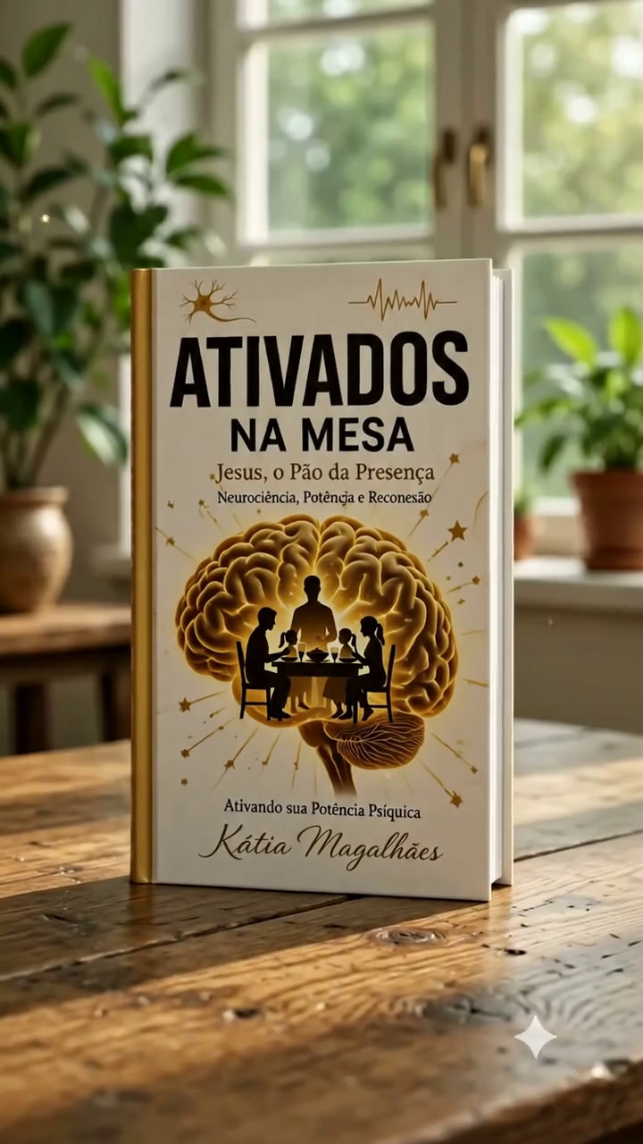 Nova capa do livro ATIVADOS na Mesa, de Kátia Magalhães